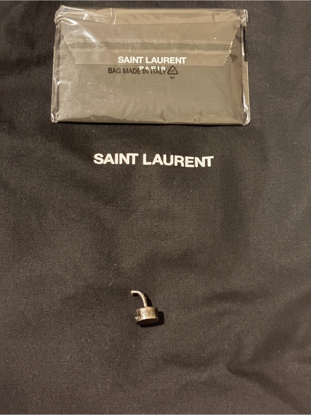 Saint Laurent Embossed Love Box Bag - Picture 6 of 6